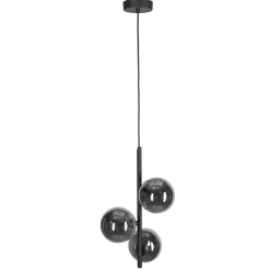 Kjøkkenbelysning Tak|Takpendler>TK Lighting Estera takpendel 3-lys Røykfarget