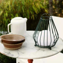 Solcellebelysning>Dyberg Larsen Evesham utendørs lanterne oppladbar liten