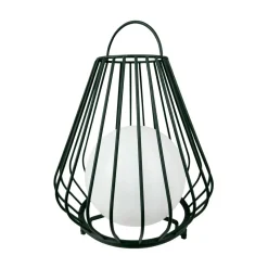 Solcellebelysning>Dyberg Larsen Evesham utendørs lanterne oppladbar medium