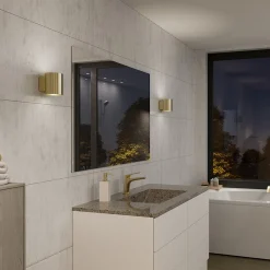 Baderomsbelysning Vegg>Belid Evoke vegglampe small IP44