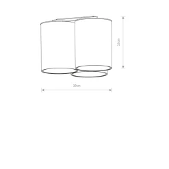 Kjøkkenbelysning Tak|Spotter & Skinner>Nowodvorski Eye tone tripple takspot - Svart/Gullfarget