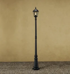Lyktestolper>Konstsmide Firenze stolpe - 210cm Svart