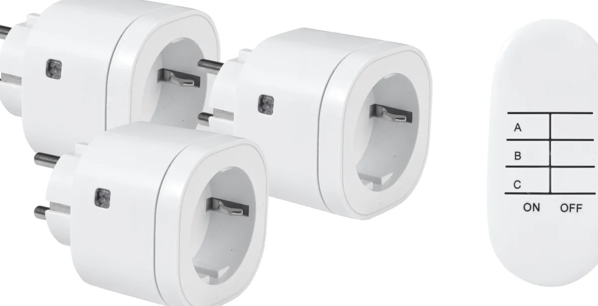 Dimmere|Dimmere>Pr home of Scandinavia Ab Fjernstrømbryter 3 pkn, hvit