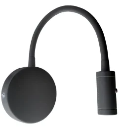 Leselamper>NorDesign Flexi vegglampe 3W Dimbar - Svart
