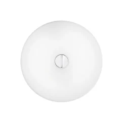 Baderomsbelysning Tak|Kjøkkenbelysning Tak>Flos Button HL Glass Krom / Frostet