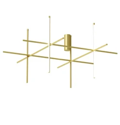 Kjøkkenbelysning Tak|Takpendler>Flos Coordinates C4 taklampe Messing