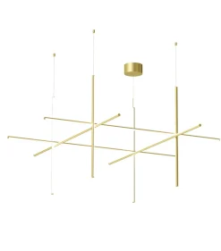 Kjøkkenbelysning Tak|Takpendler>Flos Coordinates S4 taklampe Messing