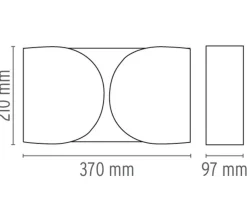 Vegglamper Med Opp/Ned Lys|Interiørlamper><noscript><img width=