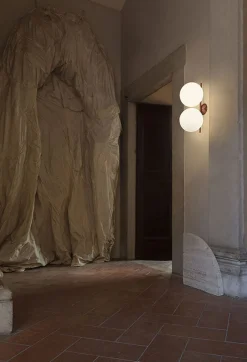 Lightup-Pris|Interiørlamper>Flos IC Lights C/W1 dobbel vegglampe