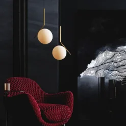 Lightup-Pris|Kjøkkenbelysning Tak>Flos IC S2 takpendel