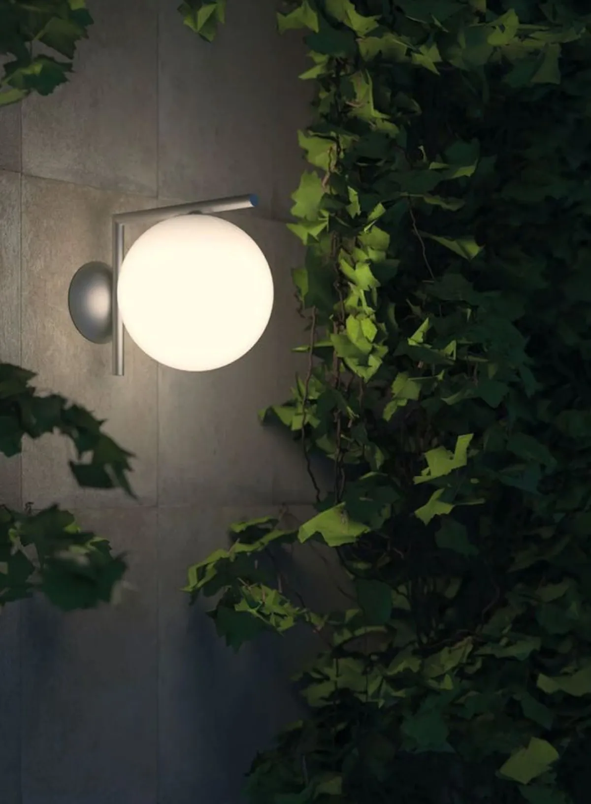 Utelamper - Veggskjold / Plafond>Flos IC w1 utendørs vegglampe