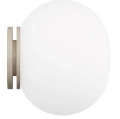 Lightup-Pris|Baderomsbelysning Vegg>Flos Mini Glo-Ball C/W for speilmontering Opal