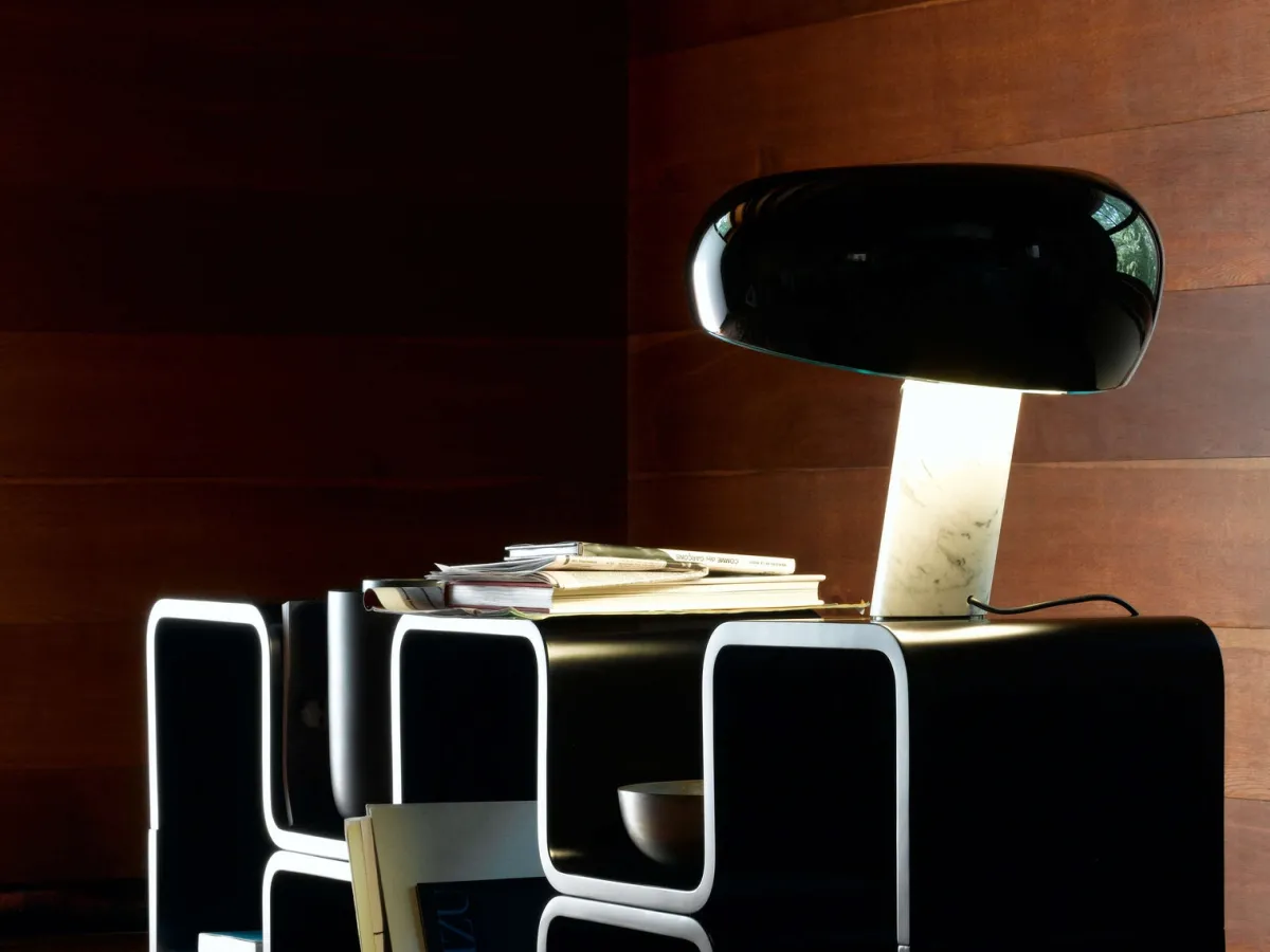 Lightup-Pris>Flos Snoopy bordlampe