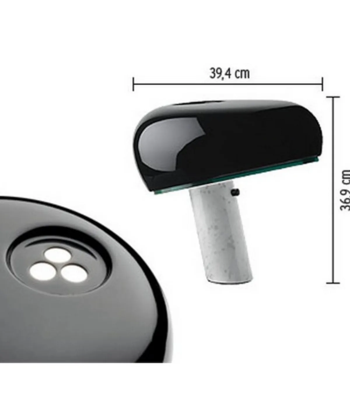 Lightup-Pris>Flos Snoopy bordlampe