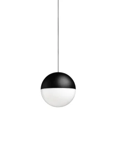 Kjøkkenbelysning Tak|Takpendler>Flos String Light taklampe - Sphere - 22m Svart
