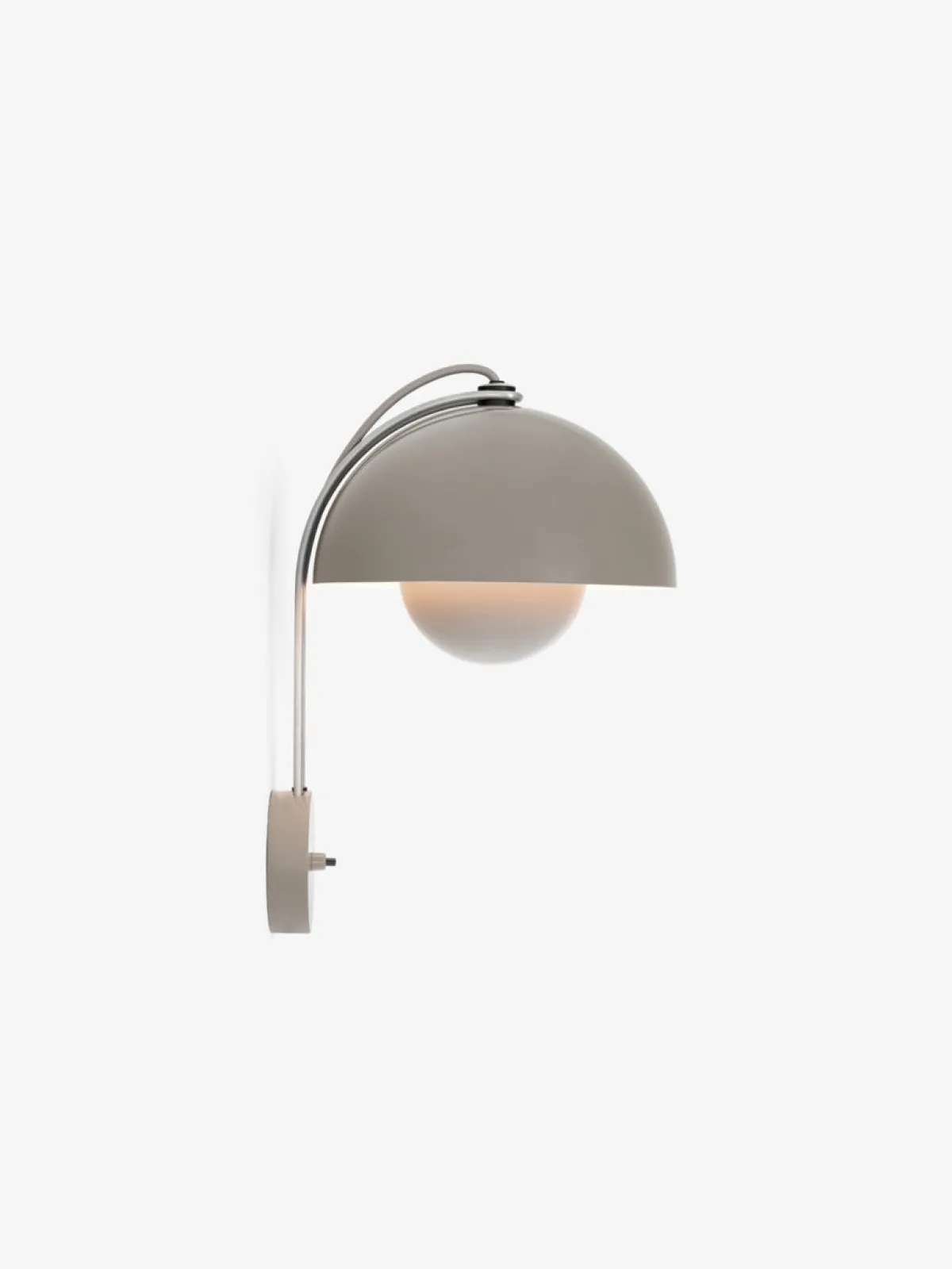 Barneromsbelysning|Interiørlamper>&Tradition Flowerpot VP8 vegglampe b-vare Grå Beige