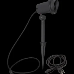 Spot På Spyd>Star Trading Focus uplight på spyd 30 cm utendørs GU10 IP44 - Svart