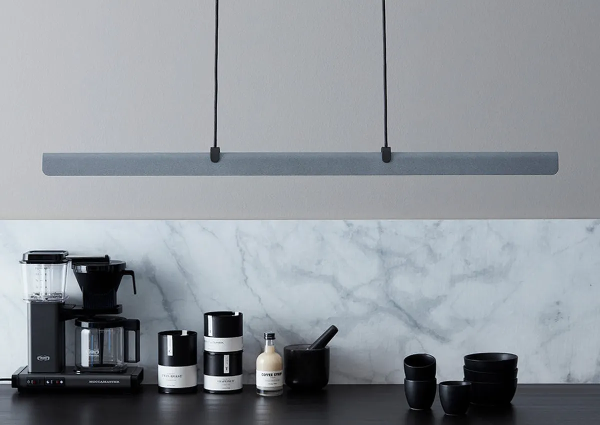 Kjøkkenbelysning Tak|Takpendler>Belid Fold Linear G2 takpendel 118 cm 2700 kelvin 23W - Dimbar