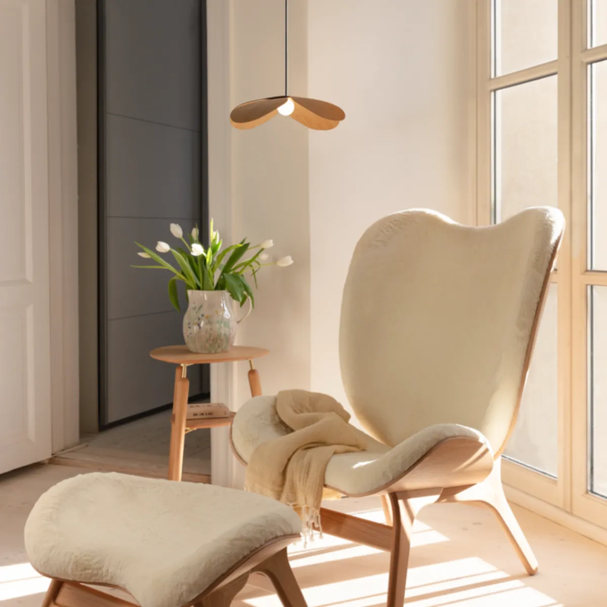 Lampeskjermer|Kjøkkenbelysning Tak>Umage Forget Me Not medium lampeskjerm