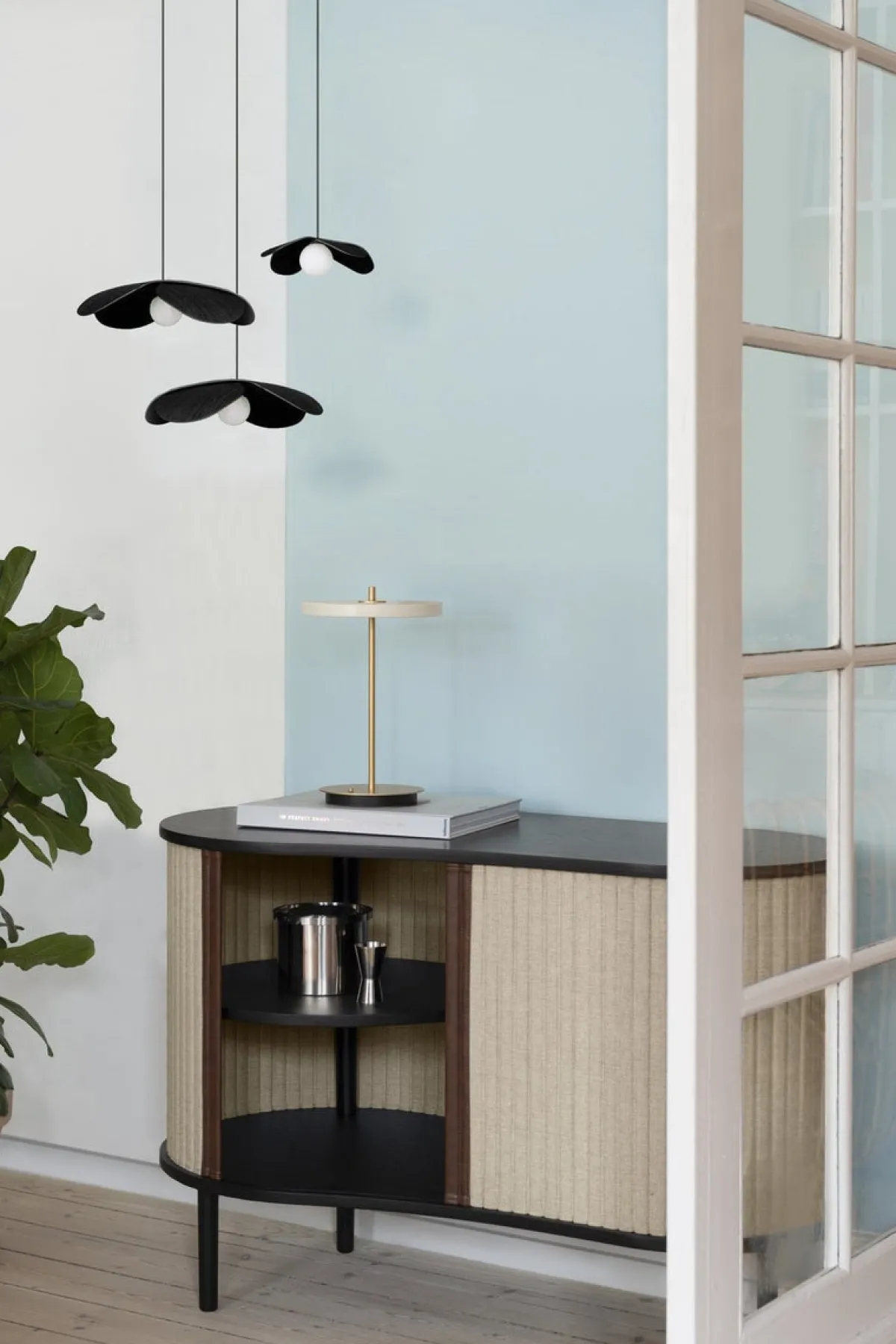 Lampeskjermer|Kjøkkenbelysning Tak>Umage Forget Me Not medium lampeskjerm