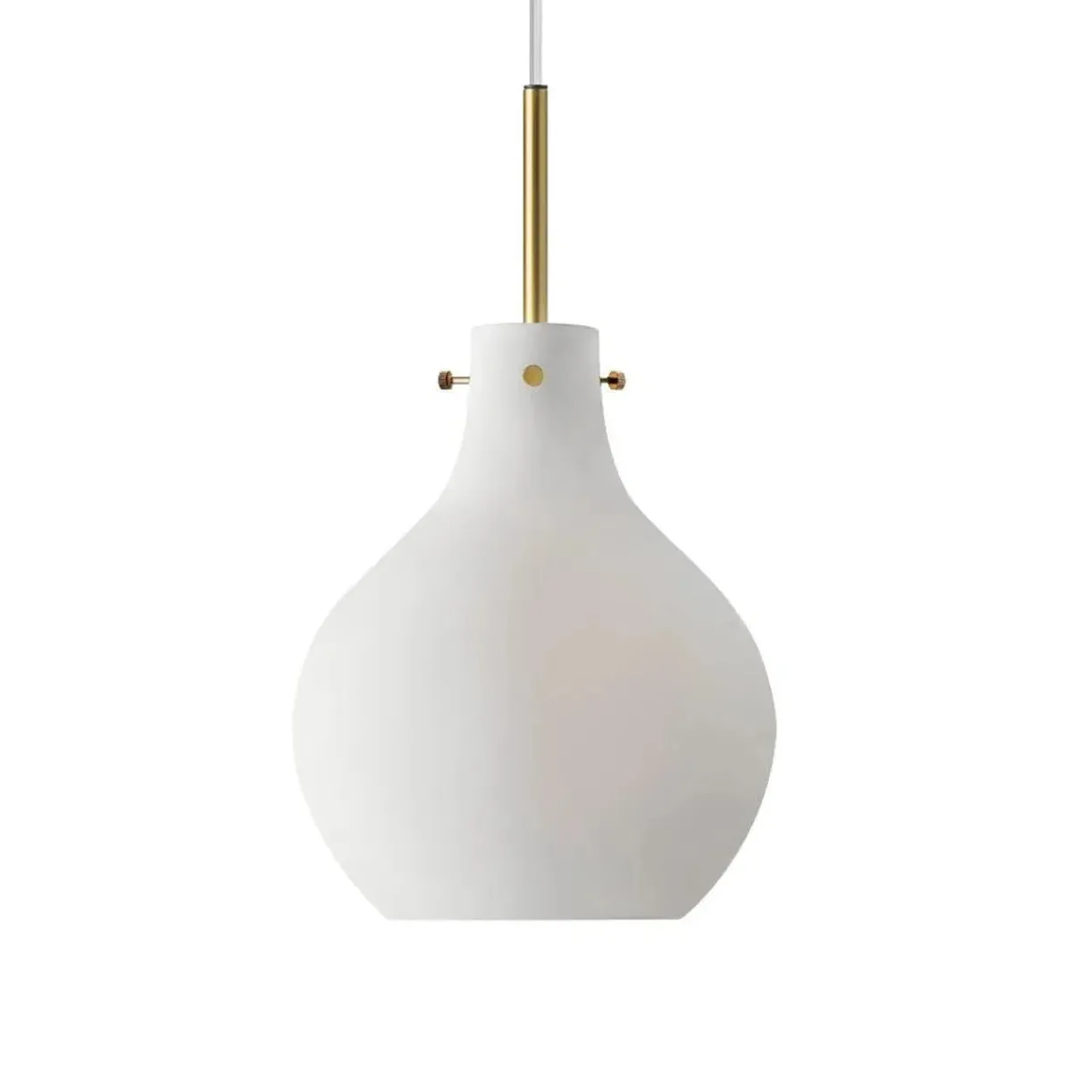Kjøkkenbelysning Tak|Takpendler>Hadeland Glassverk Forma Embla takpendel Matt hvit
