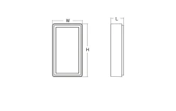 Utelamper - Veggskjold / Plafond><noscript><img width=