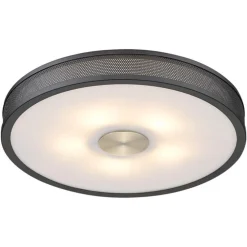 Kjøkkenbelysning Tak|Taklamper / Takplafonder>Halo Designs Frame taklampe 43 cm - Svart/Antikk messing Svart / Antikk messing