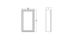 Utelamper - Veggskjold / Plafond><noscript><img width=