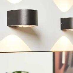 Utelamper Med Opp/Ned Lys|Baderomsbelysning Vegg><noscript><img width=