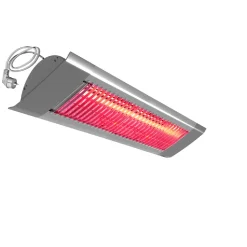 Terrassevarmere>Frico Halogeninfra 2000W med bred varmespredning for utsatte utendørsmiljøer IP44 - Grå