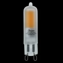 Led-Pærer G9 Sokkel>Unison G9 LED dimbar 2200K (2,2W) Frostet