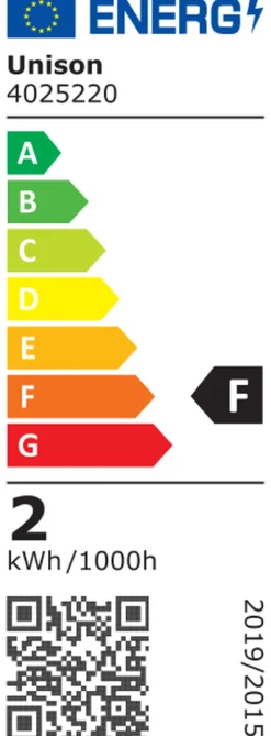 Led-Pærer G9 Sokkel>Unison G9 LED dimbar 2200K (2,2W) Frostet