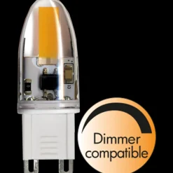 Led-Pærer G9 Sokkel>Star Trading G9 LED 1,6W 2800 Kelvin - Dimbar Klar