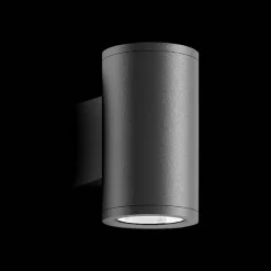 Utelamper Med Opp/Ned Lys>Norlux Gemma vegglampe opp/ned utendørs 6W IP54 Dimbar - Mørk Grå