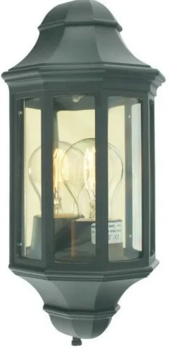 Lightup-Pris|Utelamper - Veggskjold / Plafond>Norlys Genova mini 175 vegglampe