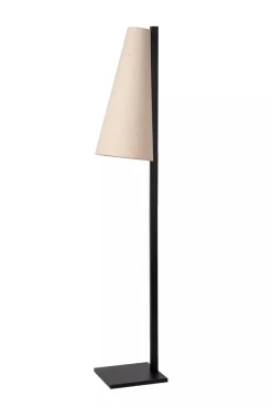 Interiørlamper Gulv>Lucide Gregory gulvlampe 140 cm - Kremfarget Hvit