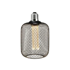 Dekorpære E27>Pr home of Scandinavia Ab Grid LED sylinder 10cm E27 Flerfarget