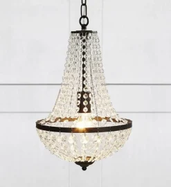 Kjøkkenbelysning Tak|Lysekroner>Marksløjd Gränsö lysekrone 1l - Svart/klar - Svart / Klar