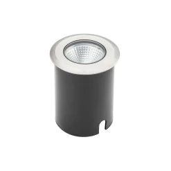 Uplights>Konstsmide Ground markspot rund utendørs IP65 5W Dimbar- Rustfritt Stål