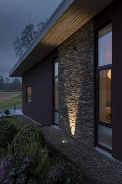 Uplights>Konstsmide Ground markspot utendørs IP65 Justerbar lysstråle 10W Dimbar- Rustfritt Stål