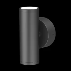 Utelamper Med Opp/Ned Lys>Norlux Gyre vegglampe opp og ned utendørs 10W IP65 - Svart