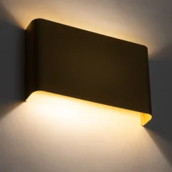 Vegglamper Med Opp/Ned Lys>Nowodvorski Haga vegglampe opp/ned lys - farget Gull