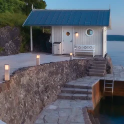 Lightup-Pris|Pullert>Norlys Halmstad pullert LED 212 Galvanisert