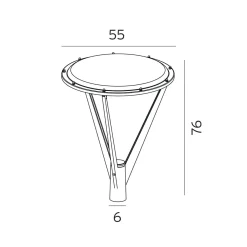Lightup-Pris|Utelamper Med Opp/Ned Lys>Norlys Hammerfest Lykthus 6141 Aluminium