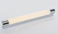 Baderomslamper Med Stikkontakt|Belysning Over Speilet På Badet>Ms - belysning Harlem vegglampe baderom IP44 med stikkontakt 60 - Krom