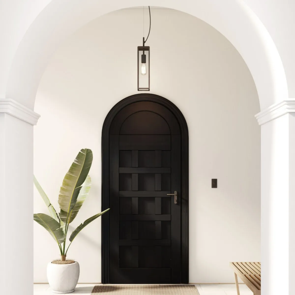 Taklamper Ute|Utendørs Downlights>Astro Lighting Harvard takpendel IP44 utendørs - Svart