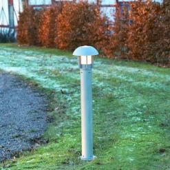 Pullert>Konstsmide Heimdal pullert utendørs IP44 - Grå