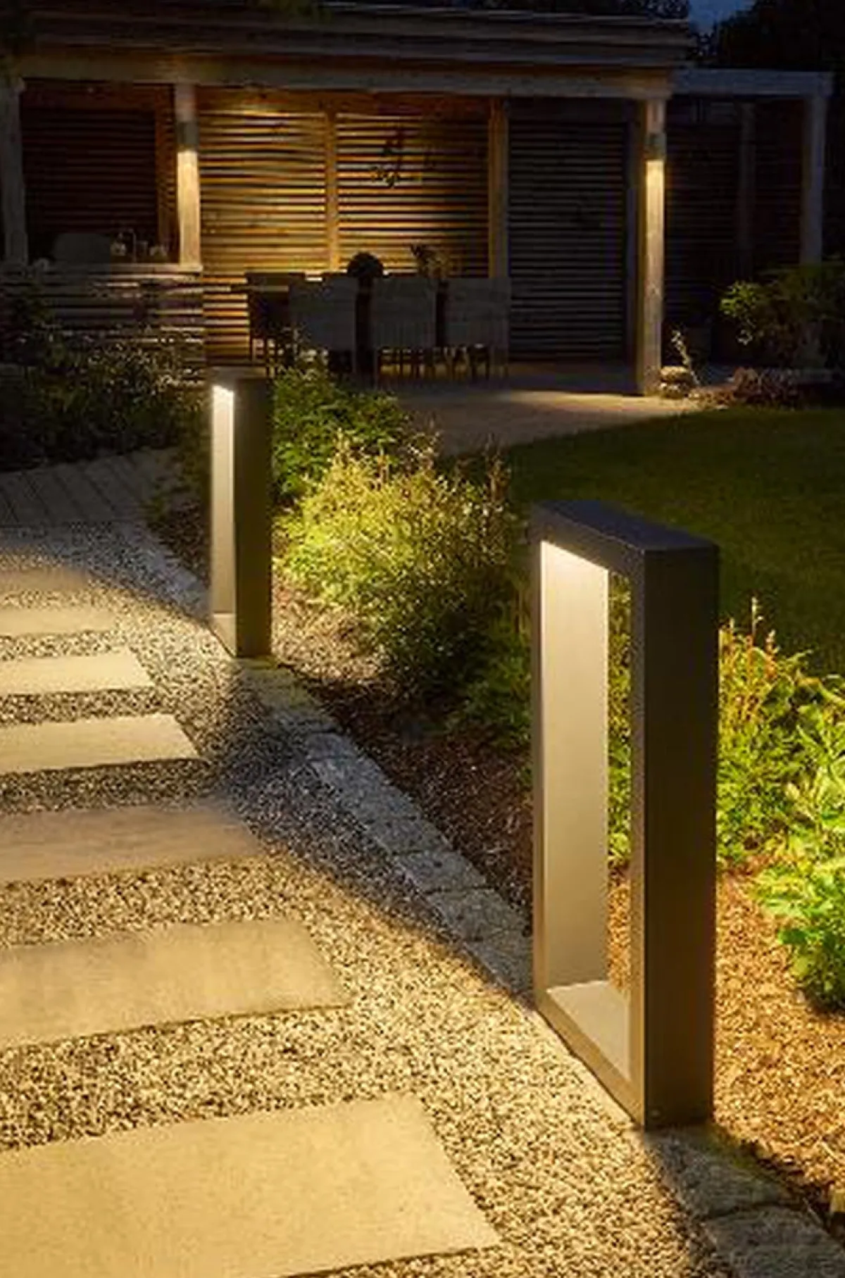 Lightup-Pris|Pullert>Norlys Hellvik 2410 pullert 85 cm 11,8W 3000K IP65 dimbar