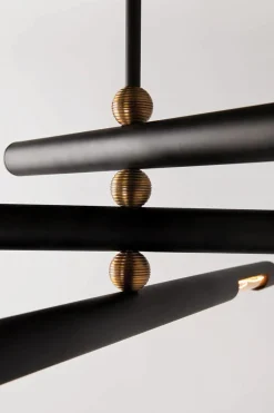 Kjøkkenbelysning Tak|Taklamper / Takplafonder>Hudson Valley Hendrix taklampe - Bronse - Ø112cm