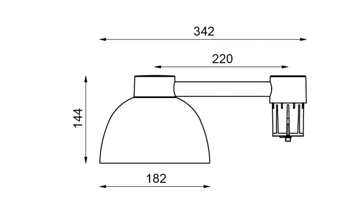 Pullert>Sg Armaturen As Herning mini stolpehode 8/17W 3000/4000 Kelvin - Dimbar